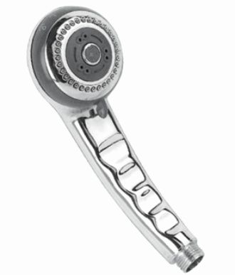 Душевая лейка 3 режима, "ручной душ", пластик, хром Ledeme L02