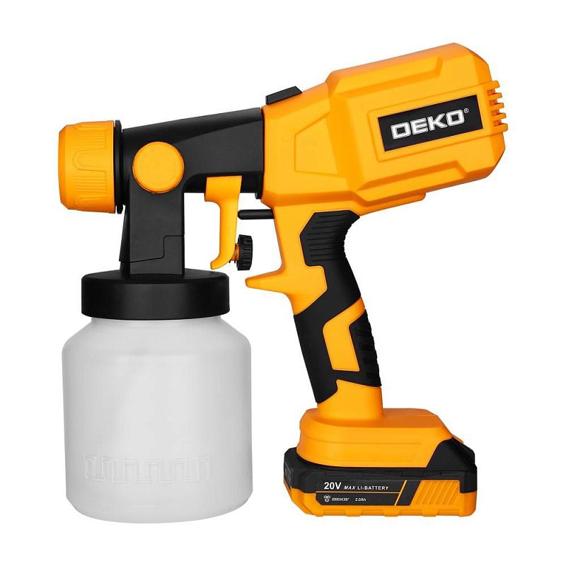 Краскопульт аккумуляторный SG20D DEKO 081-1072