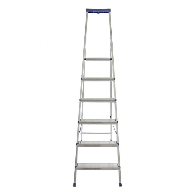 Стремянка алюминиевая с органайзером " Универсал", 6 ступеней, Сибртех 97896