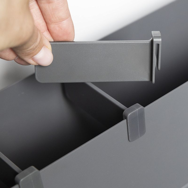 Выдвижная корзина-карго 150 ICON крепл.боковое/левое, графит PRIME by AKS 115622