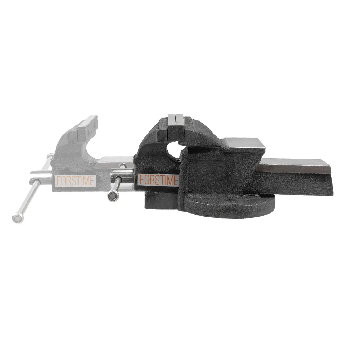 Тиски стальные с наковальней 4'' 100 мм FORSTIME FT-6540204