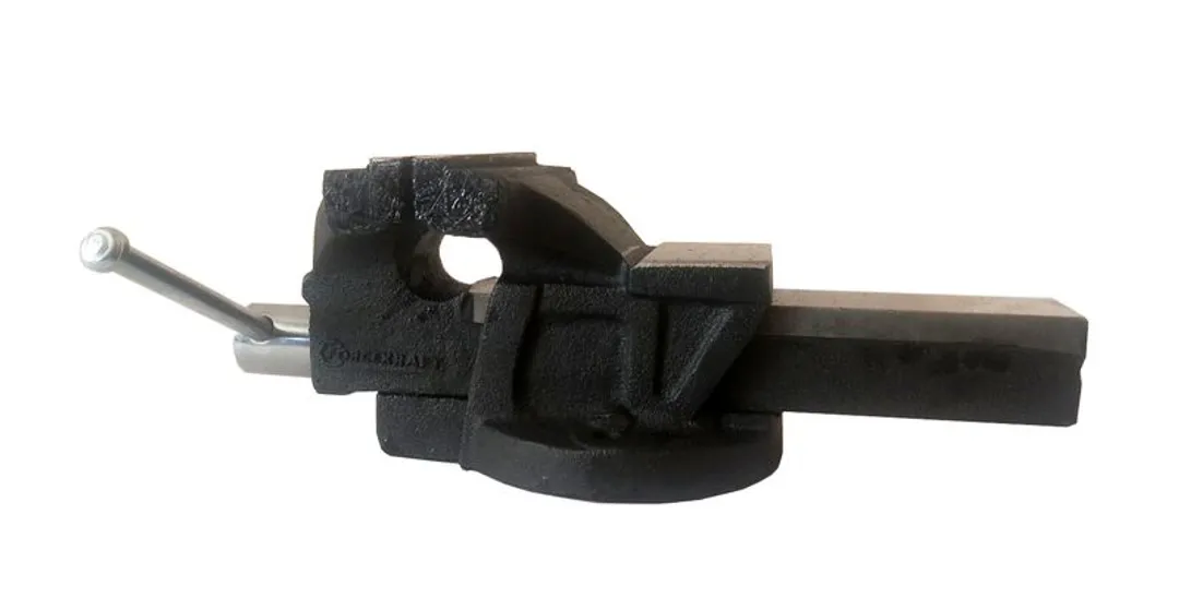 Тиски стальные с наковальней 125 мм ForceKraft FK-6540205