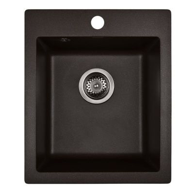 Мойка кухонная из мраморной крошки, coffee, Wisent W420-27