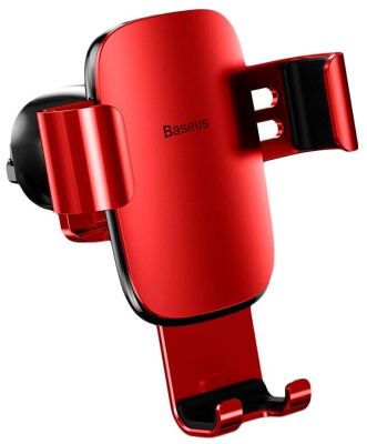 Автомобильный держатель Baseus Metal Age Red (SUYL-D09)