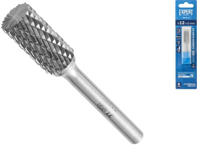 Борфреза твердосплавная тип B 12x25мм EXPERT STARTUL SE8701-12