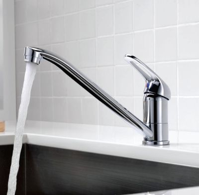 Смеситель для кухни, цинк, хром Ledeme L4939-B