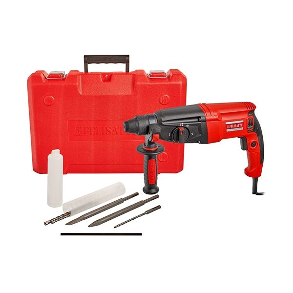 Перфоратор SDS plus 26/800 (с оснасткой), 850 Вт, 3,3 Дж, макс.диаметр сверления 26 мм Felisatti FT7001 Felisatti
