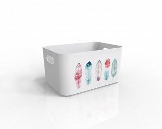 Корзина Serenity 2 (снежно-белый) BEROSSI АС 54101001