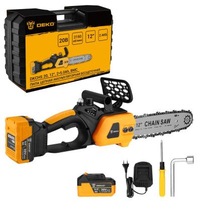 Пила цепная аккумуляторная DKCHS 20 083-2001 DEKO 083-2001
