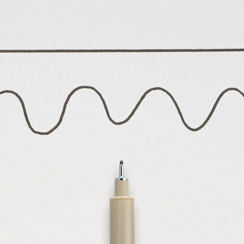 Ручка капиллярная "Pigma Micron", 0.5 мм, черный