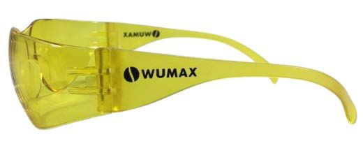 Очки защитные Standard, желтые WUMAX 1899103122