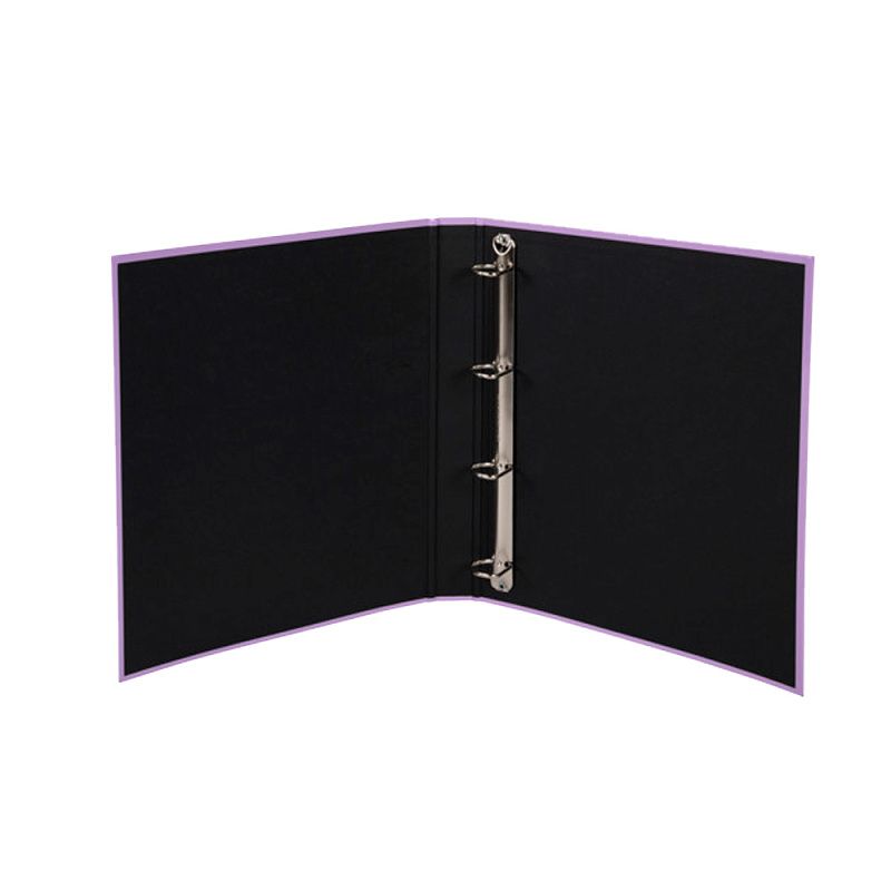 Папка на кольцах "Aquarel", 4 кольца, фиолетовый