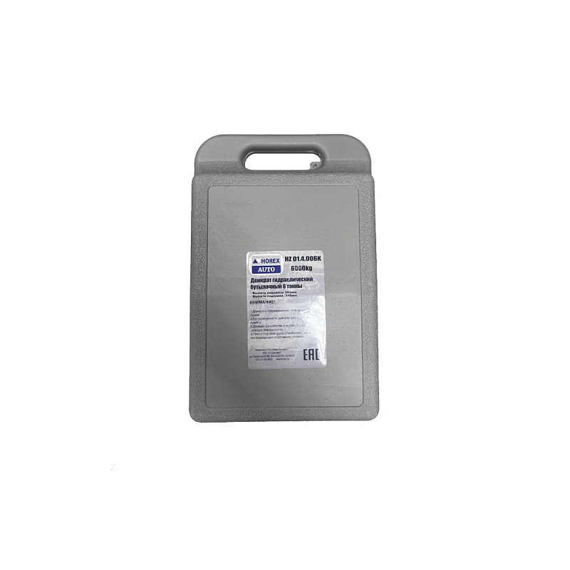 Домкрат бутылочный 6 т, 215-430 мм, в кейсе Horex HZ 01.4.006K