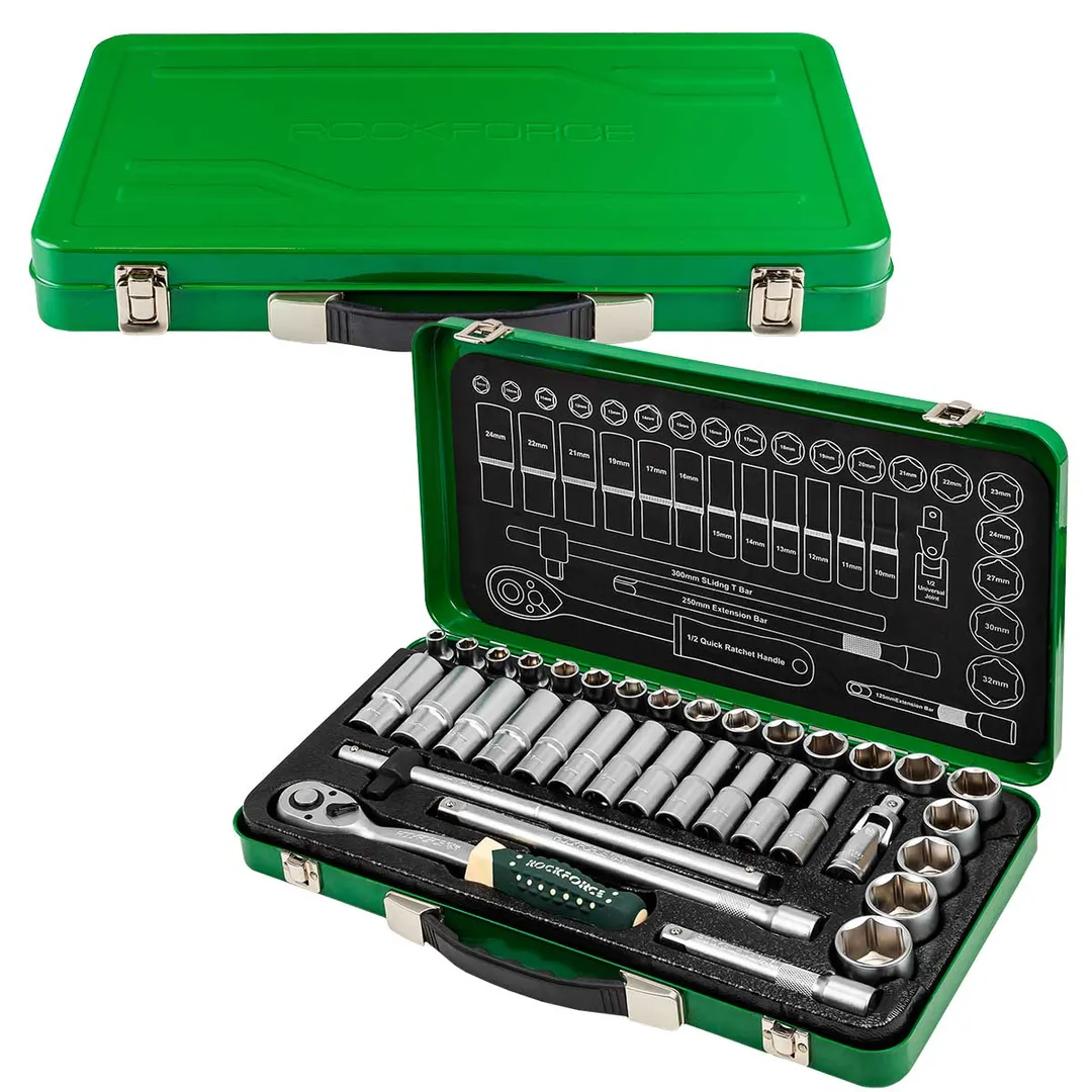 Набор инструментов 36 пр. 1/2'' 6-гр RockForce RF-4362M