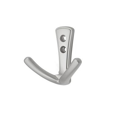 Крючок меб. двухрожковый мет. RUNA матовый хром AKS 81431