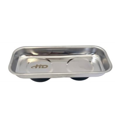 Лоток магнитный для деталей 152х68 мм из нержавеющей стали H-D HD-08312