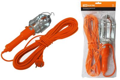 Светильник переносной УП-2Р круглая вилка 2Р/10 м TDM SQ0306-0003