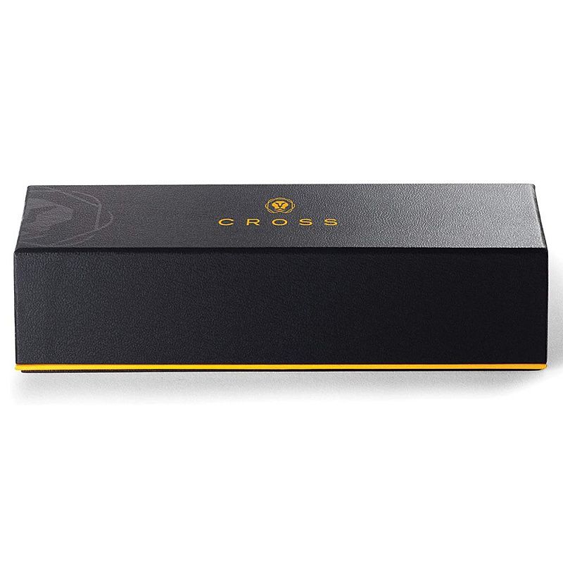 Ручка-роллер "Cross Classic Century", 0.7 мм, черный, золотистый, стерж. черный