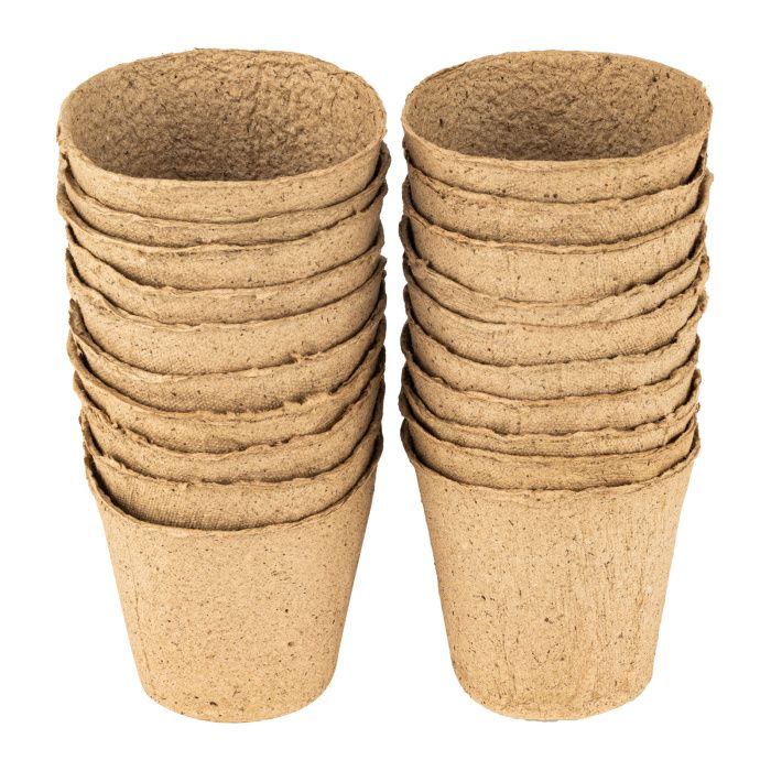 Горшочек для рассады, 110 х 100 мм, торфяной, 20 шт, 64361