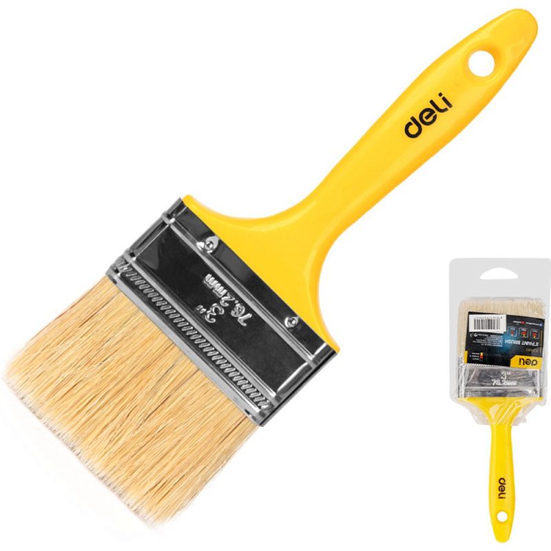 Кисть малярная Deli EDL509113, плоская, 3