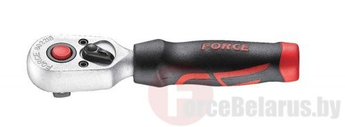 Трещотка Force 802219 с короткой ручкой (20 зубцов) L=95 мм 1/4''