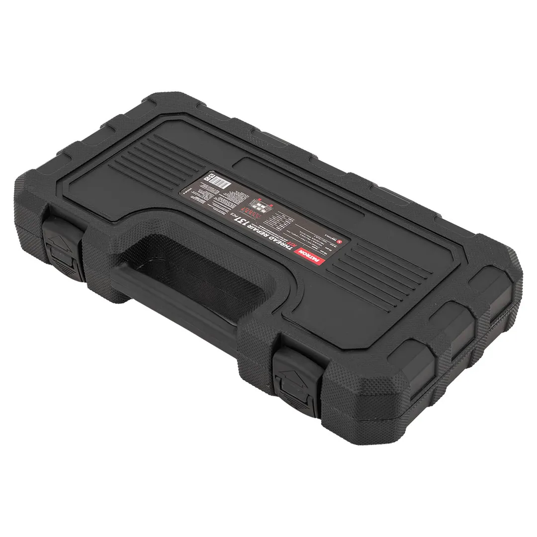 Набор приспособлений и футорок для восстановления резьбы 131 пр PATRON P-9131U1