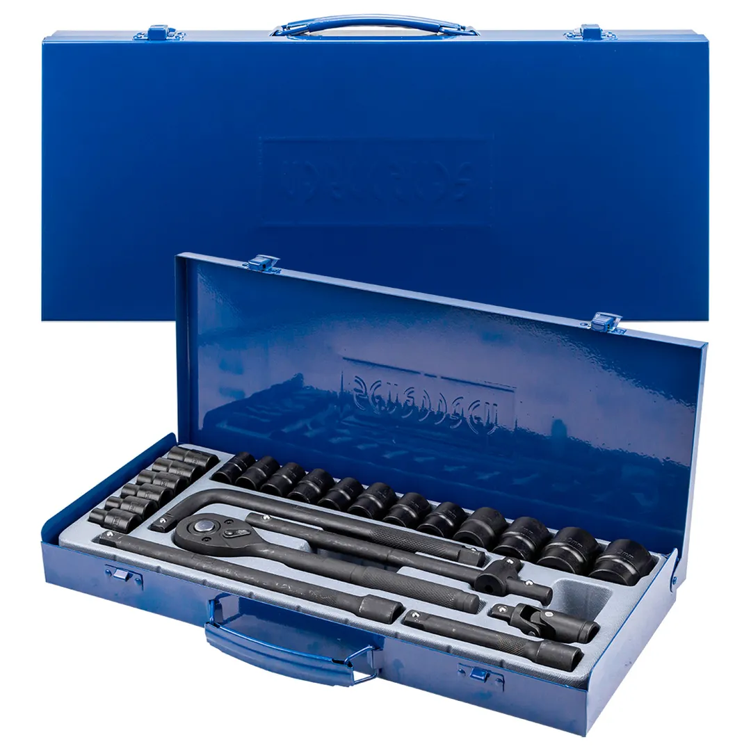 Набор инструментов 24 пр 1/2'' 6-гр Scheppach Sch-4245B-5MPB