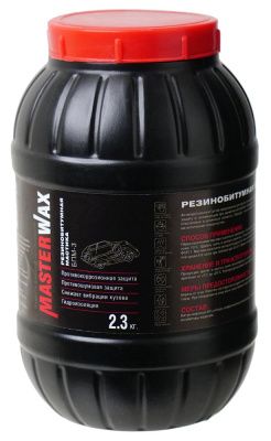 Мастика резино-битумная MasterWax БПМ-3 банка п/э 2,3 кг