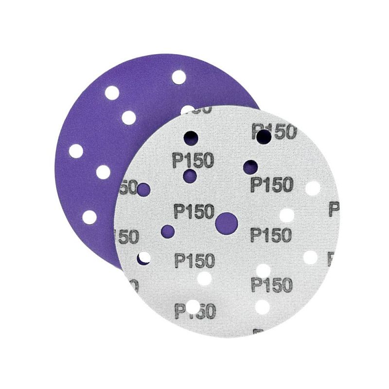 Шлифовальный круг d150 мм 15 отверстий P240 Horex GTA201T240