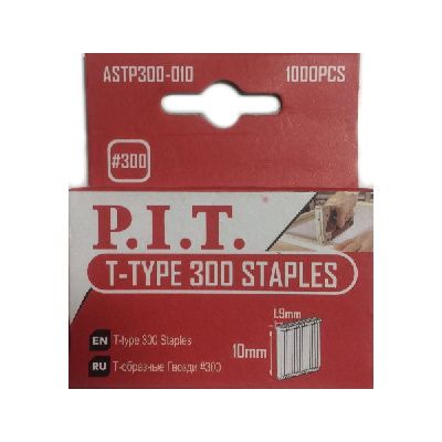 Т-образные гвозди Тип 300 10 мм 1000 шт в уп. PIT ASTP300-010