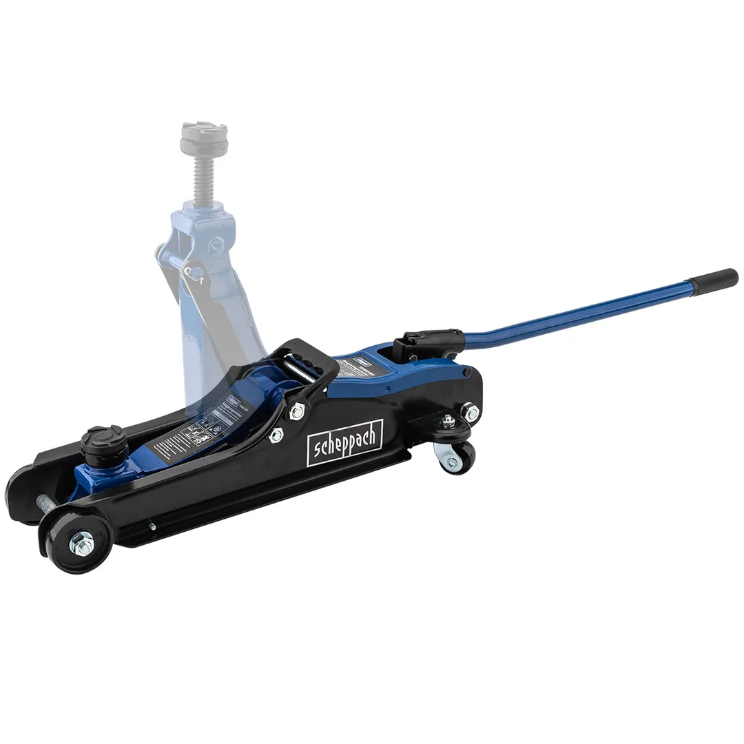 Домкрат подкатной гидравлический 2,5 т, 90-400 мм Scheppach Sch-T830031BS