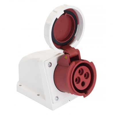 Розетка стационарная наружная 1142 3Р+РЕ 16А 380В IP67 EKF PROxima ps-1142-16-380