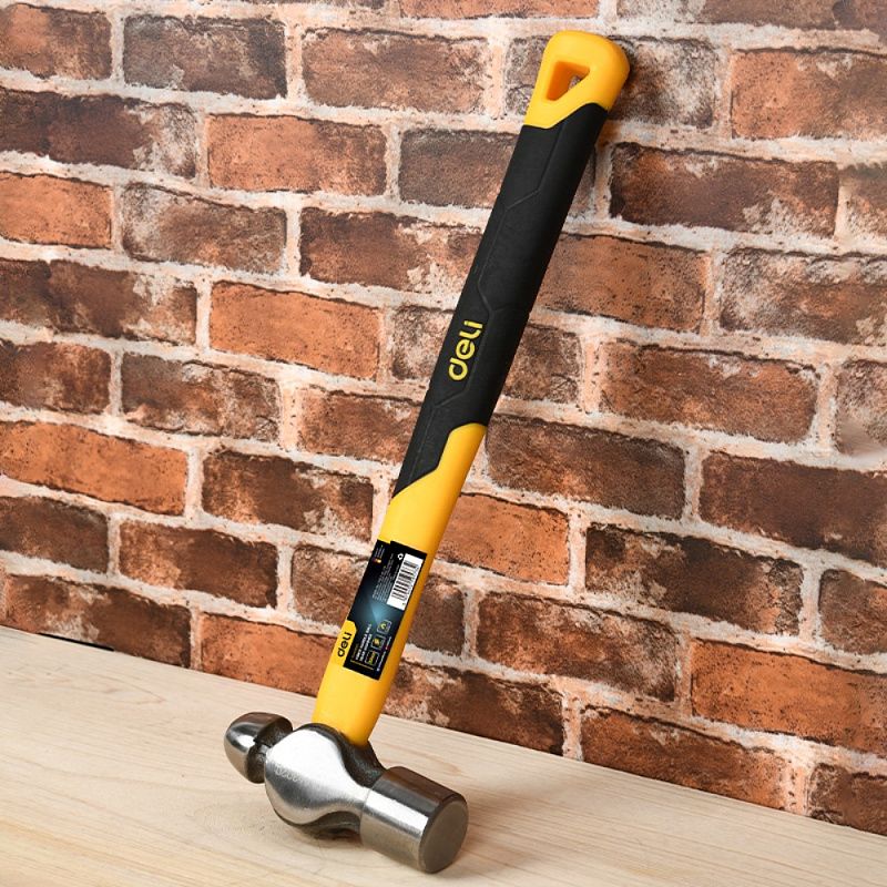 Молоток шаровой Deli YS EDL443020, 0,9 кг, фибергласовая рукоятка