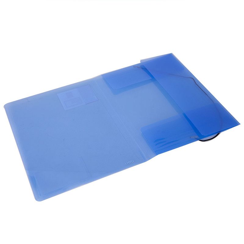 Папка на резинках "Deli", A4, 15 мм, пластик, ассорти