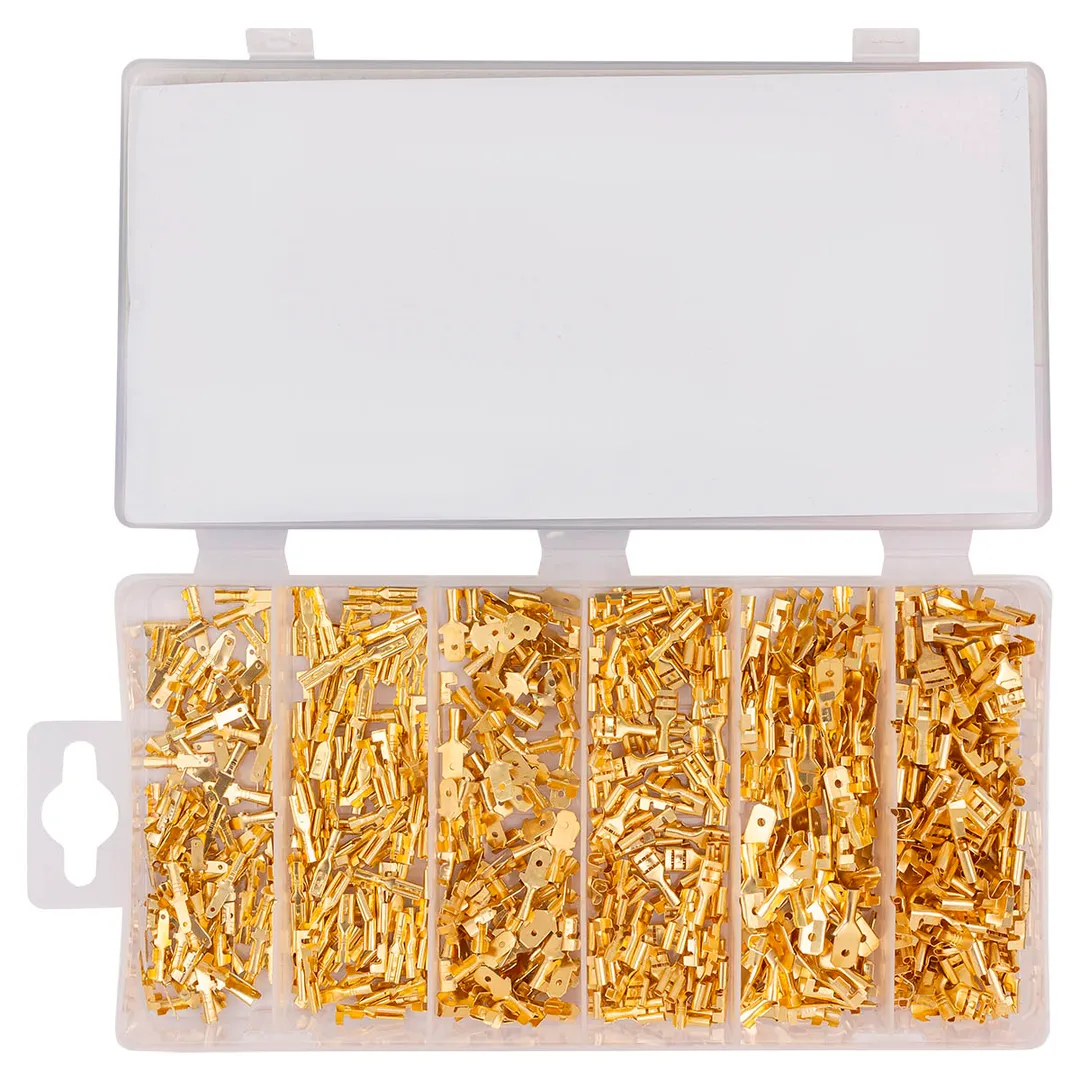 Набор контактных автомобильных клемм 600 пр RockForce RF-068684