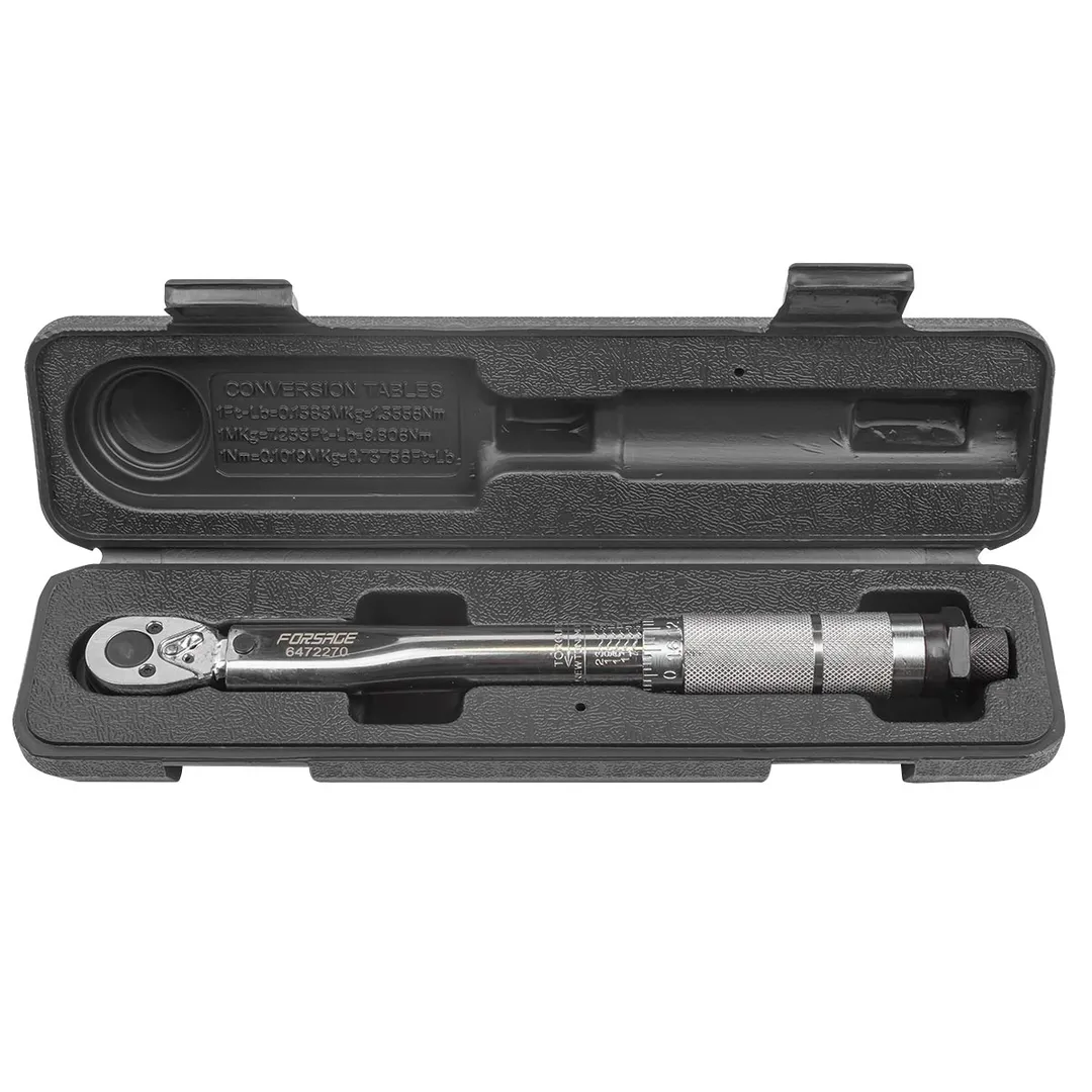 Ключ динамометрический щелчкового типа 5-25Нм, 1/4'' Forsage F-6472270