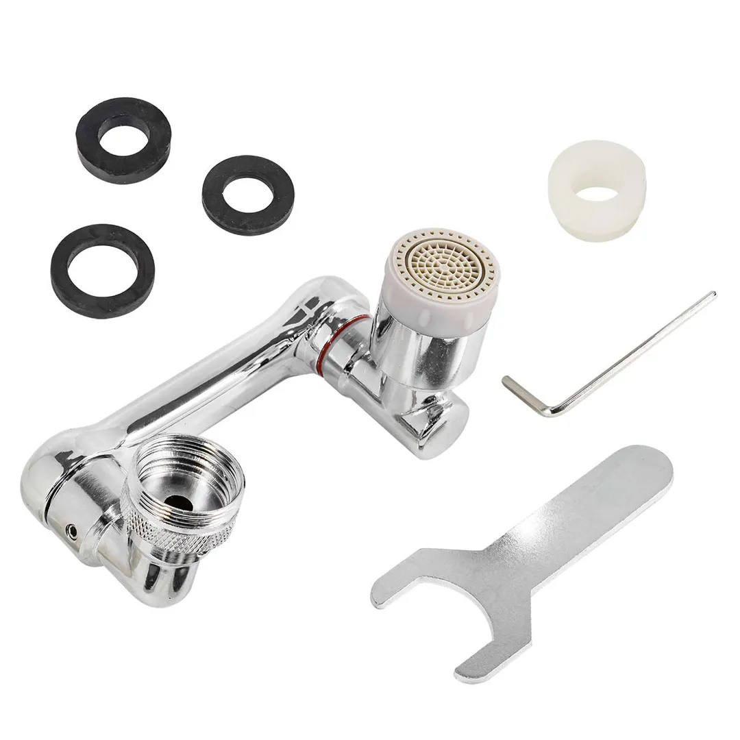 Головка распылительная на кран смесителя поворотная 30х95х25 мм WMC TOOLS WMC-SI02