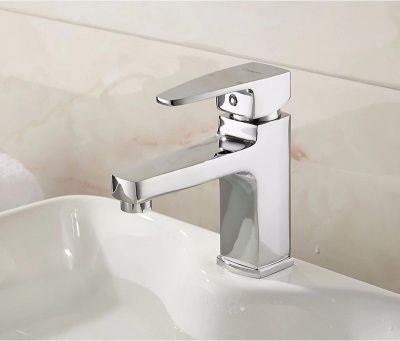 Смеситель для умывальника, латунь, хром Ledeme L1030