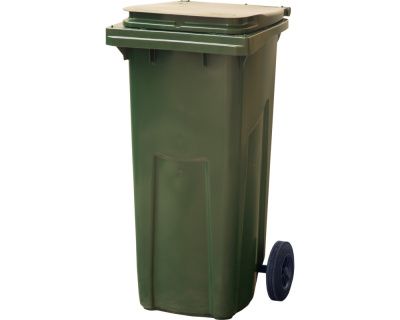 Уличный контейнер для мусора 120 л, пластиковый TС-120