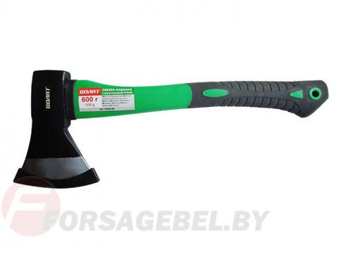 Топор с фиберглассовой рукояткой Волат