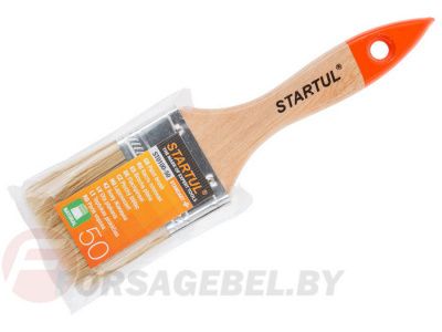 Кисть плоская, покраска стен и фасадов, STARTUL STANDART+