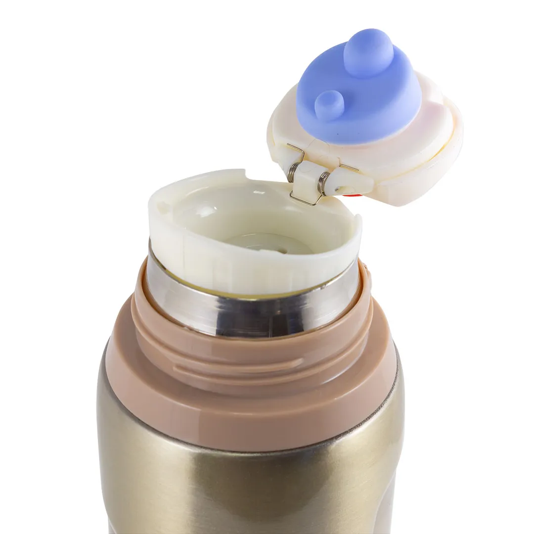 Термос для напитков 750 мл, нерж.сталь, золотистый Forsage F-750G