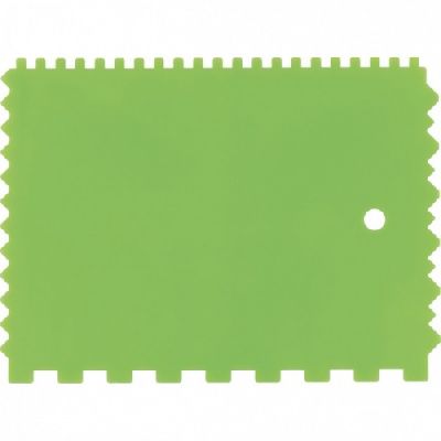 Шпатель для клея, пластмассовый, 130 х 170 мм, зубчатый Сибртех 86018