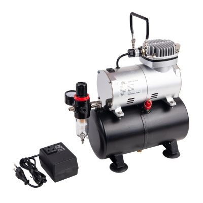 Миникомпрессор безмасляный 3 л с переходником Rotake RT-086