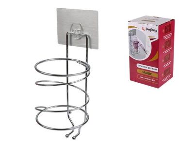 Держатель для фена, хром. сталь, MAGIC, Perfecto Linea 35-002063