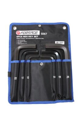 Набор шестигранных ключей 6 пр. Forsage F-5067
