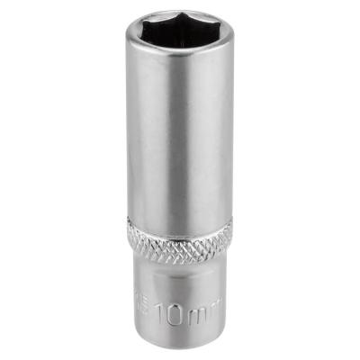 Головка глубокая 10 мм 6-гр 1/4'' RockForce RF LIGHT-5255010