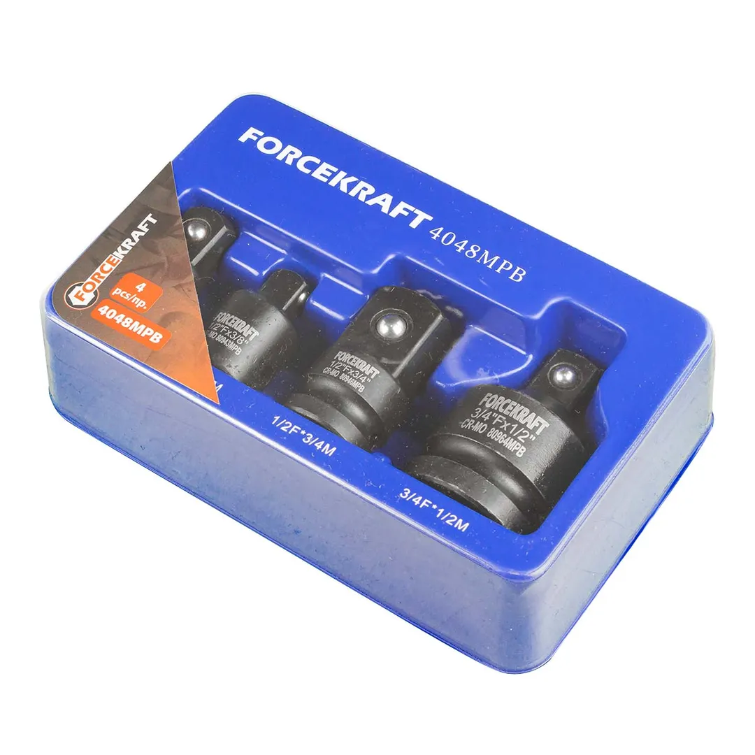 Набор ударных адаптеров 4 пр ForceKraft FK-4048MPB