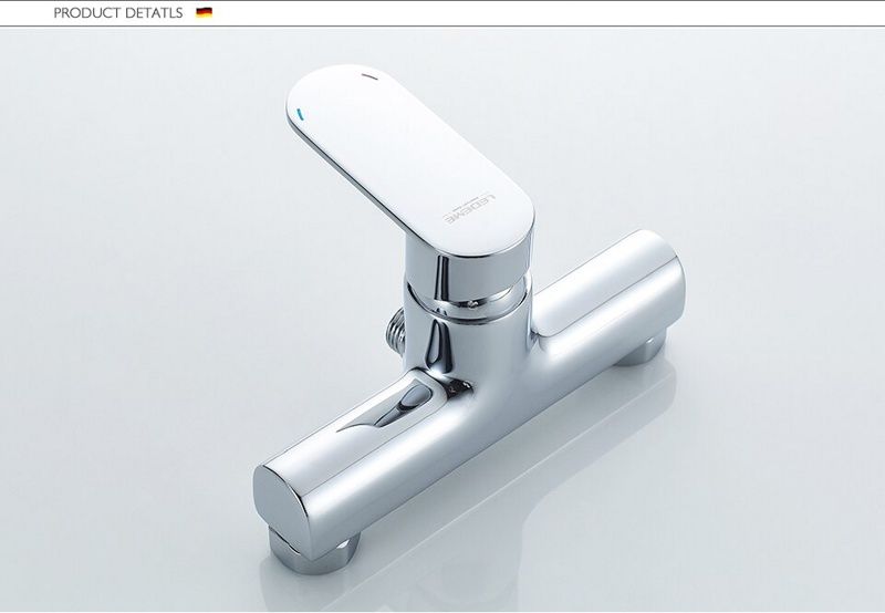 Смеситель для душа, латунь, хром Ledeme L2010