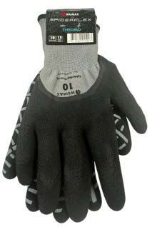 Перчатки защитные от мин. рисков, покрыты латексом, SpiderFlex Thermo, утепленные, р. 11, WUMAX 1899404031